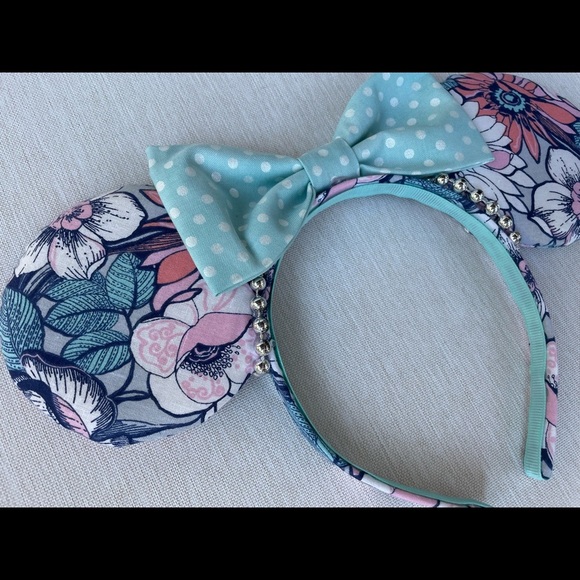 Floral Minnie ears - Picture 2 of 3